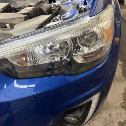 Headlight Restoration - after